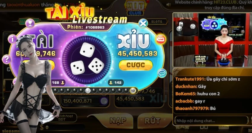 Tỷ lệ trả thưởng Tài xỉu Hitclub